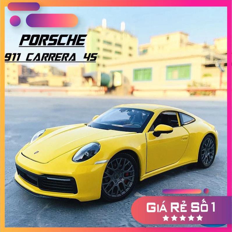 Mô hình xe 2020 Porsche 911 Carrera 4S 1:24 Welly