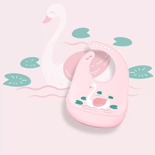 Yếm ăn dặm có máng cho bé