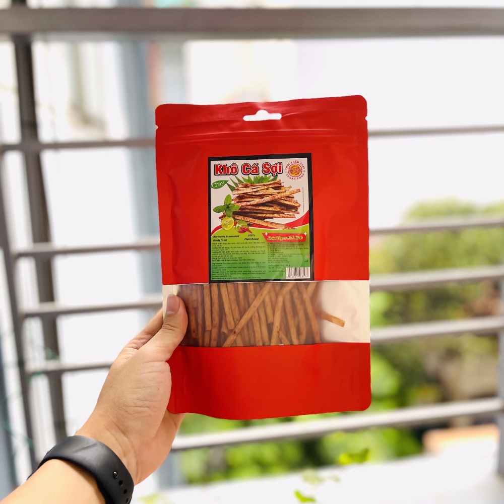 Khô Cá Sợi Chay 100g - Đồ Ăn Chay - Thực Phẩm Chay Âu Lạc, Đồ Chay
