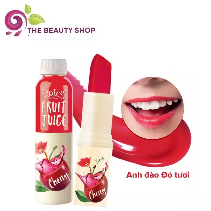 Son dưỡng chiết xuất trái cây Lipice Sheer Color Fruit Juice 4g