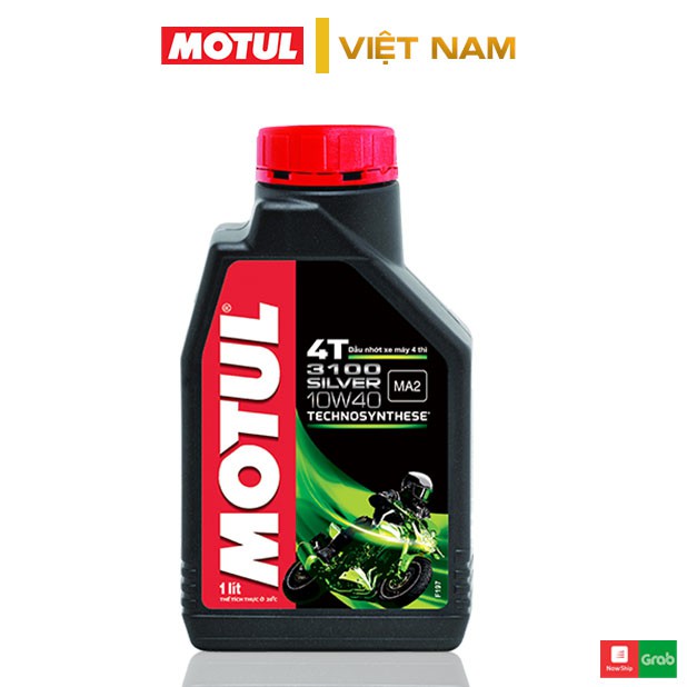 Dầu Nhớt Motul 3100 Silver 4T 10W40 Cho Các Dòng Xe Số Côn Tay