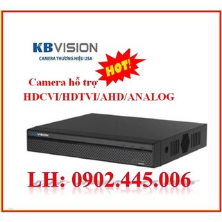 Đầu ghi hình 4 kênh 5 trong 1 kbvision kx 8104h1+ thêm 2 kênh ip
