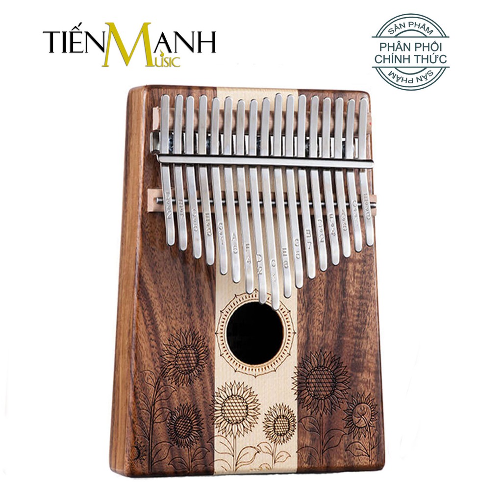 Đàn Kalimba 17 Phím Hluru KT (Gỗ Koa, Maple) - Nhạc Cụ Tiến Mạnh Music