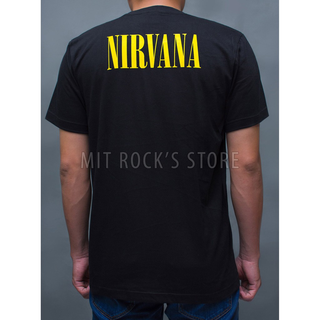 Áo Nirvana - Rock band tee - Áo Rock - Size S, M, L, XL, XXL - Áo Thái Lan