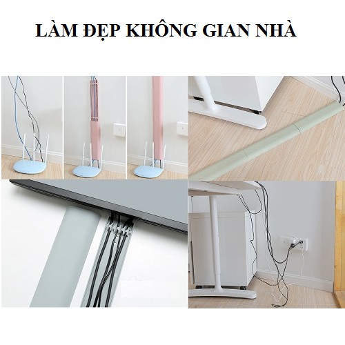 Thanh nẹp ốp tường luồn dây điện chống rối và chống gãy – PK105