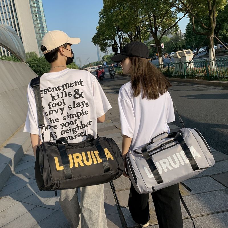 Ba Lô Du Lịch/Tập Gym Cỡ Lớn Chia Ngăn Khô Và Ướt Cho Nam Nữ