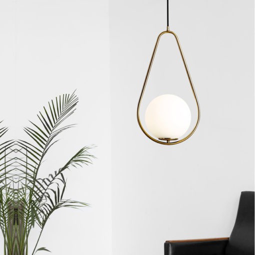 Đèn thả quả cầu moonlight cao cấp.hình giọt nước