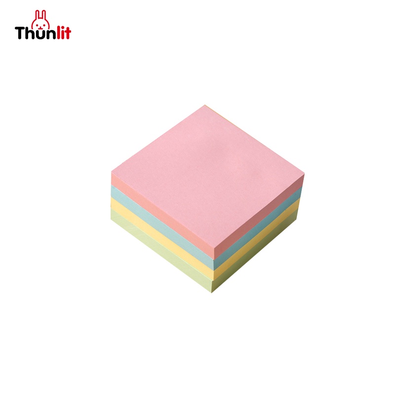Giấy dán ghi chú THUNLIT 400 tờ 4 màu phong cách IG dành cho học tập hoặc làm việc