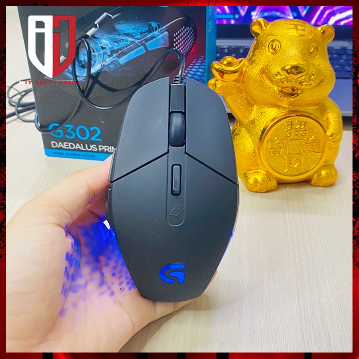 Chuột máy tính pc gaming có dây mouse logitech g302 chuột vi tính chuyên game