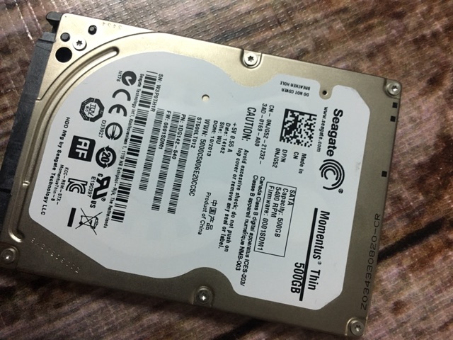 Ổ đĩa cứng Laptop Seagate 500GB - Cài Sẳn Windows 10 64bit  (Tháo máy-Đã sử dụng) | BigBuy360 - bigbuy360.vn