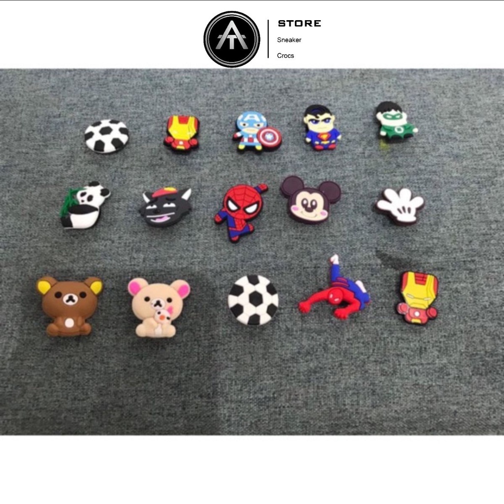 Set 12 Sticker Gắn Dép