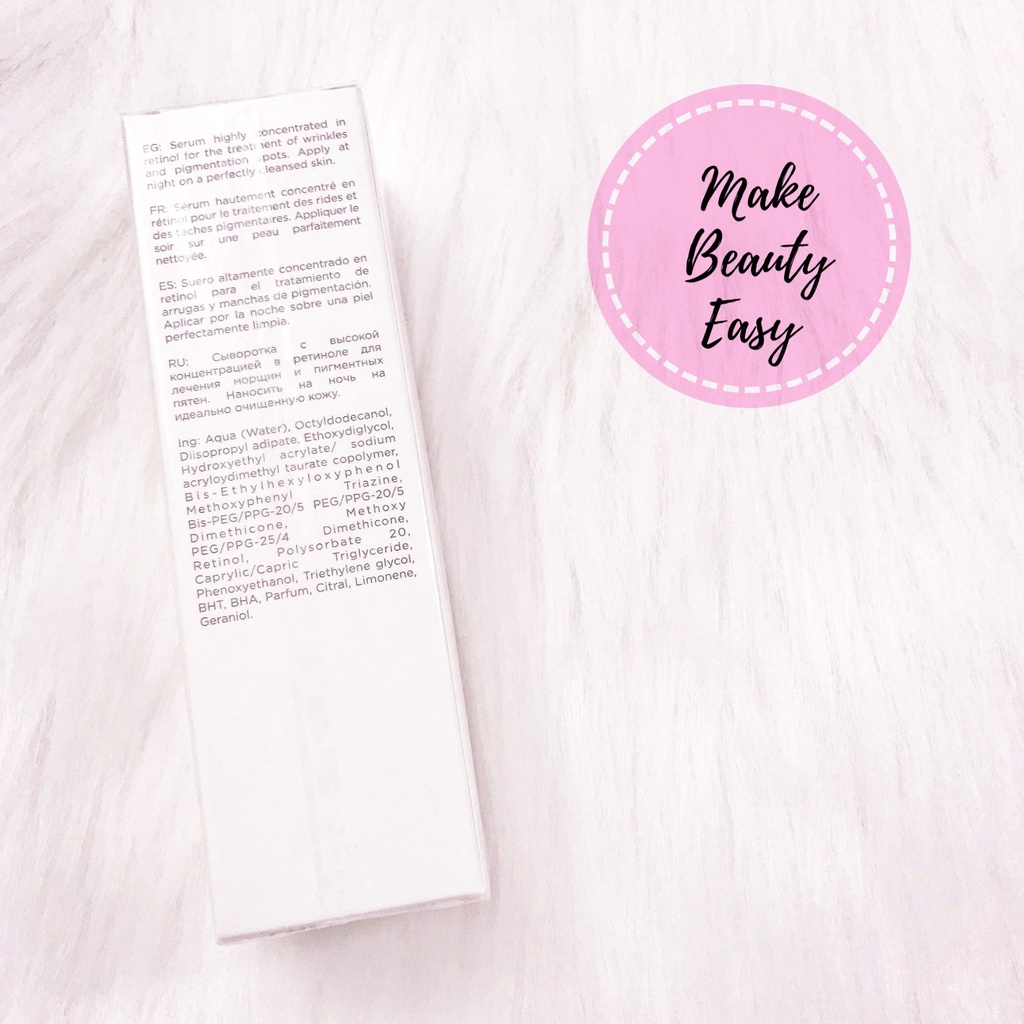 Kem Chống Lão Hóa Nám Tàn Nhang Fusion Retinol 1.0 Meso Therapy