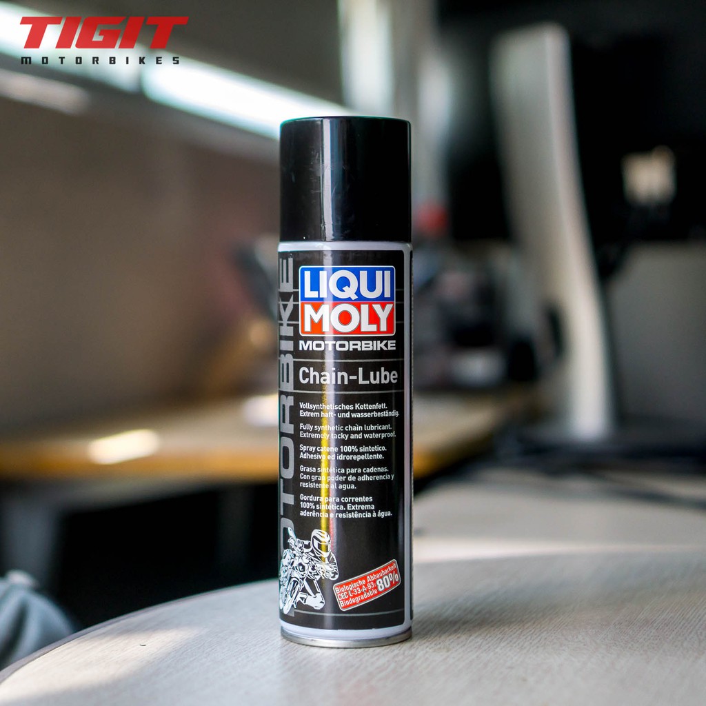 Combo Bàn Chải Và Chai Xịt Sên LIQUI-MOLY CHAIN LUBE 1591 400ML,