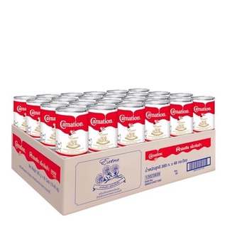 Sữa Tươi Thái Lan Carnation (Ba Bông) Lon 385gr