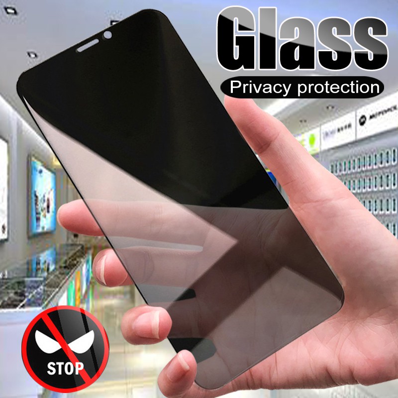 Kính Cường Lực chống nhìn trộm Cho iPhone 11 12 13 14 Pro Max X XS XR 6 6S 7 8 Plus SE