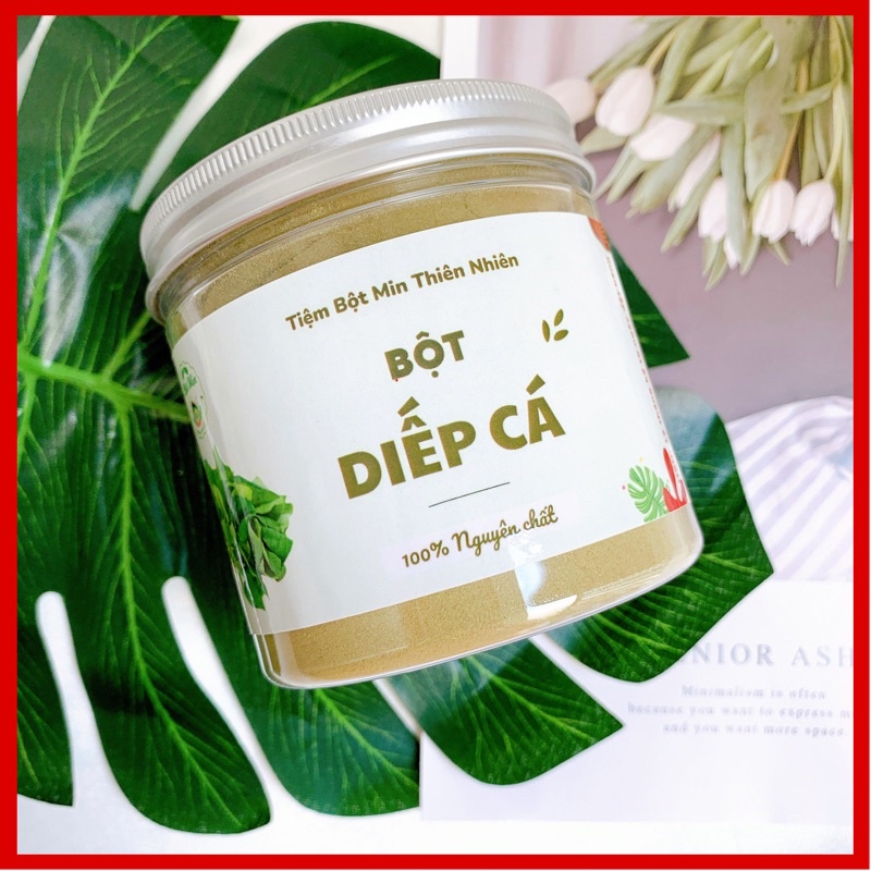 [Hủ Pet] Bột diếp cá sấy lạnh 100% organic handmade