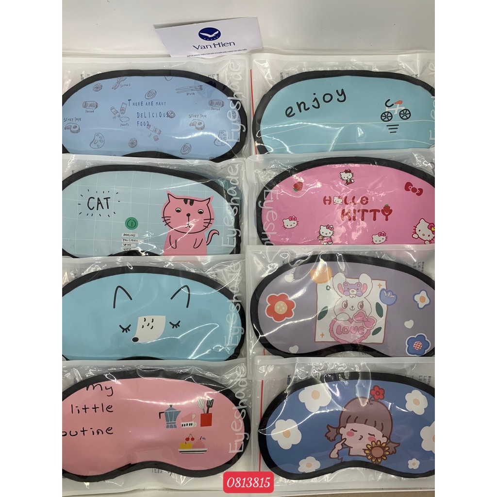 Bịt mắt ngủ nước mùa hè nhiều hình dễ thương chống mỏi mắt | BigBuy360 - bigbuy360.vn