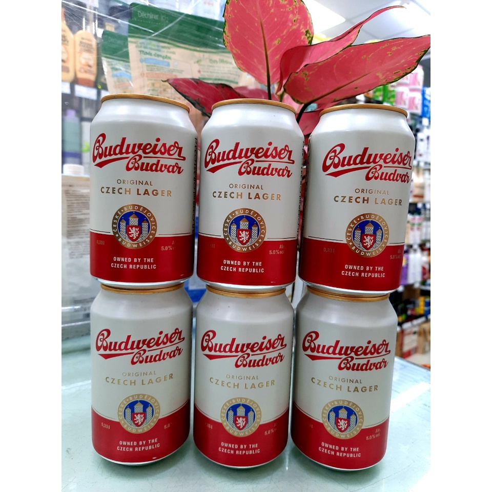 Bia Budweiser Budvar 330ml Tiệp