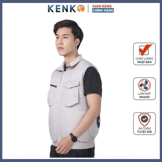 Lẻ áo điều hòa Nhật Bản kiểu dáng cộc tay,gile không kèm phụ kiện pin quạt