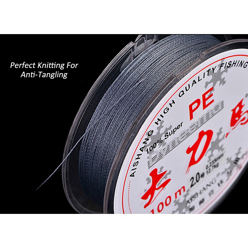 Cuộn dây câu cá 100m chất lượng