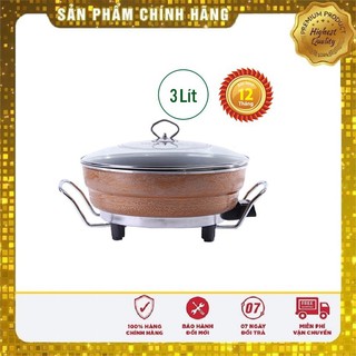 Nồi lẩu điện đa chức năng hợp kim nhôm matika mtk-9030 3.0 lít công suất 1400w