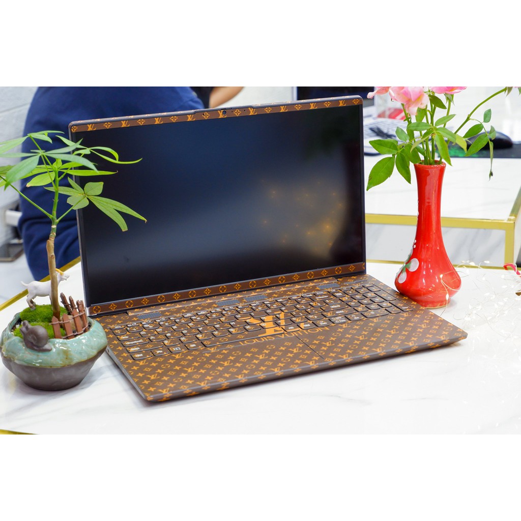 [TÍN  ĐỒ  HÀNG HIỆU] Skin Laptop LV bảo vệ máy - Dán  được tất cả các dòng máy Dell, Vaio, Macbook, Asus, HP,...