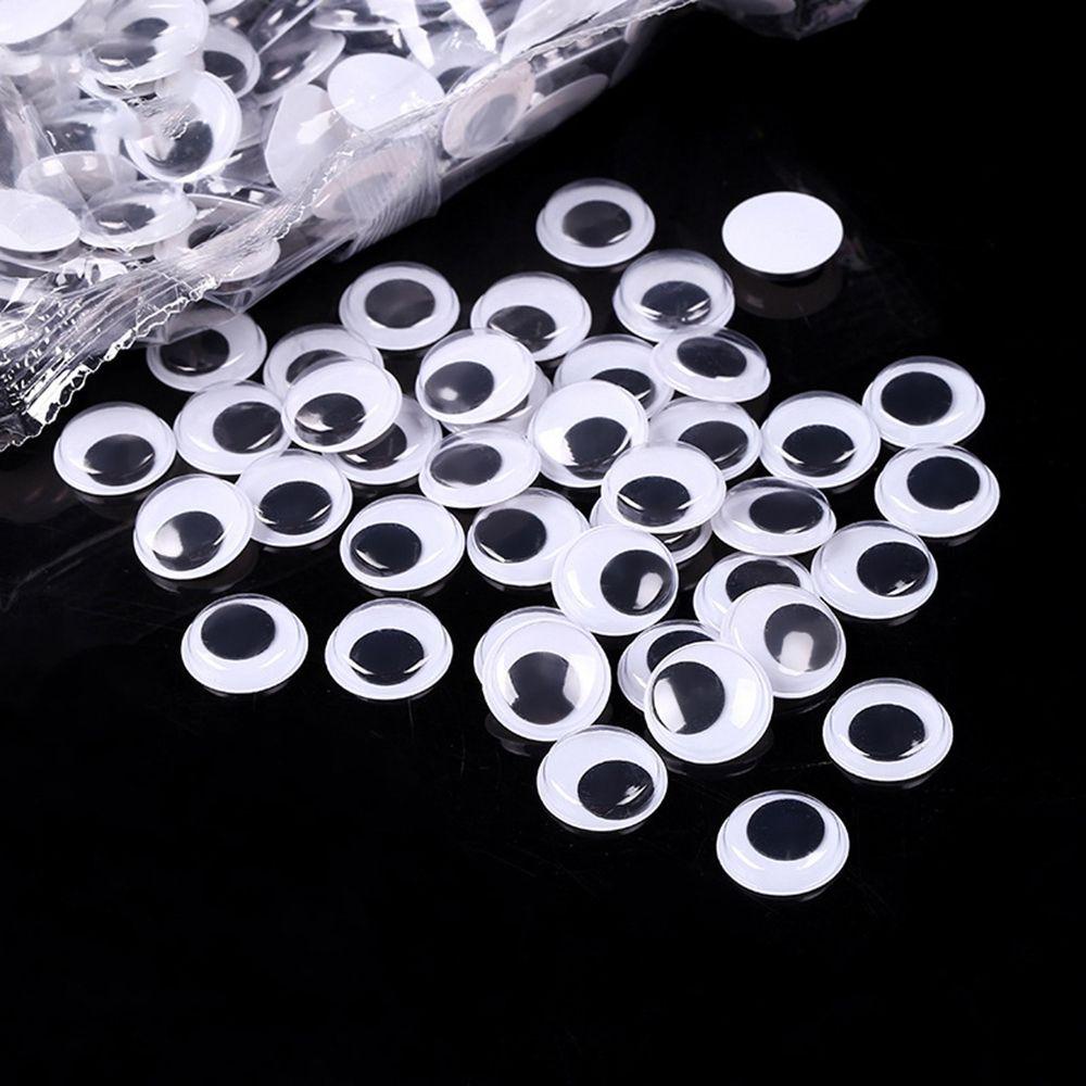 BEBETTERM Set 100 Mắt Khủng Long Trắng Đen Cho Búp Bê