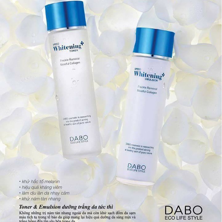 Nước hoa hồng trắng da Dabo Speed Whitening-up