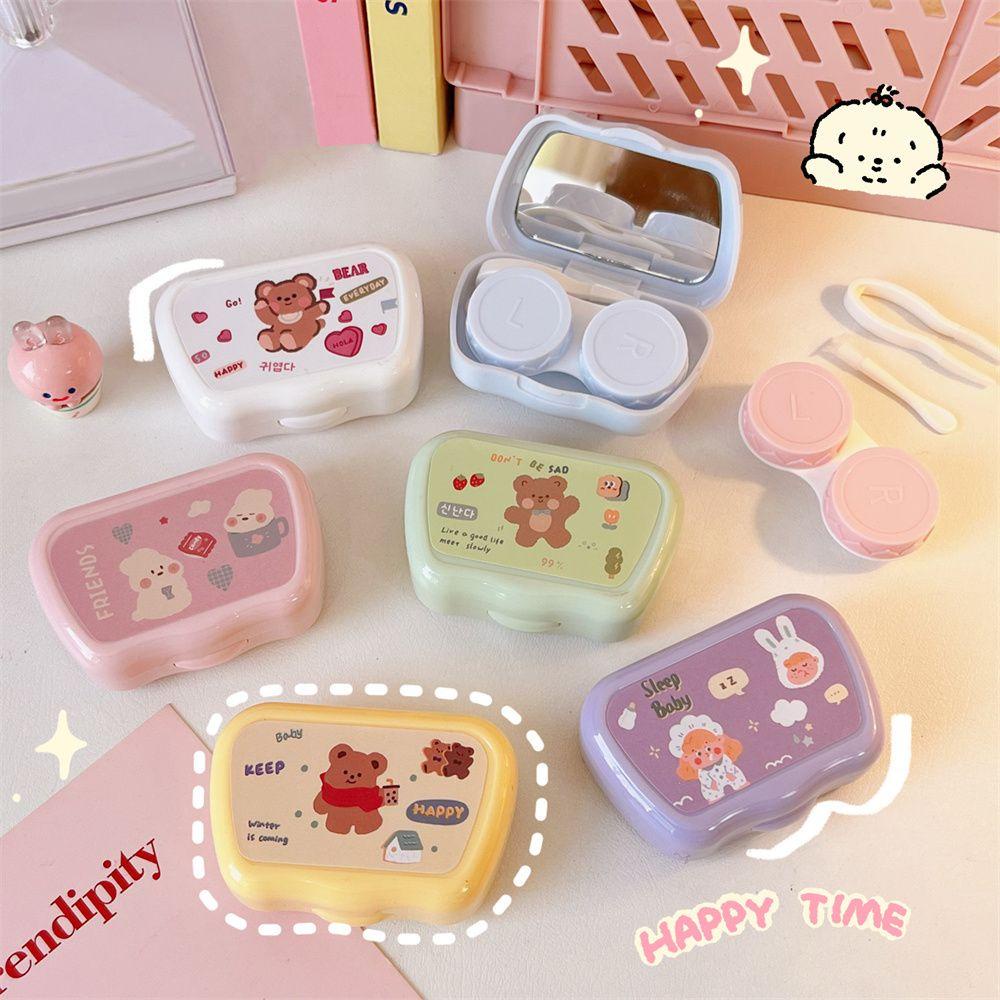 Hộp Đựng Kính Áp Tròng Mini Đa Năng
