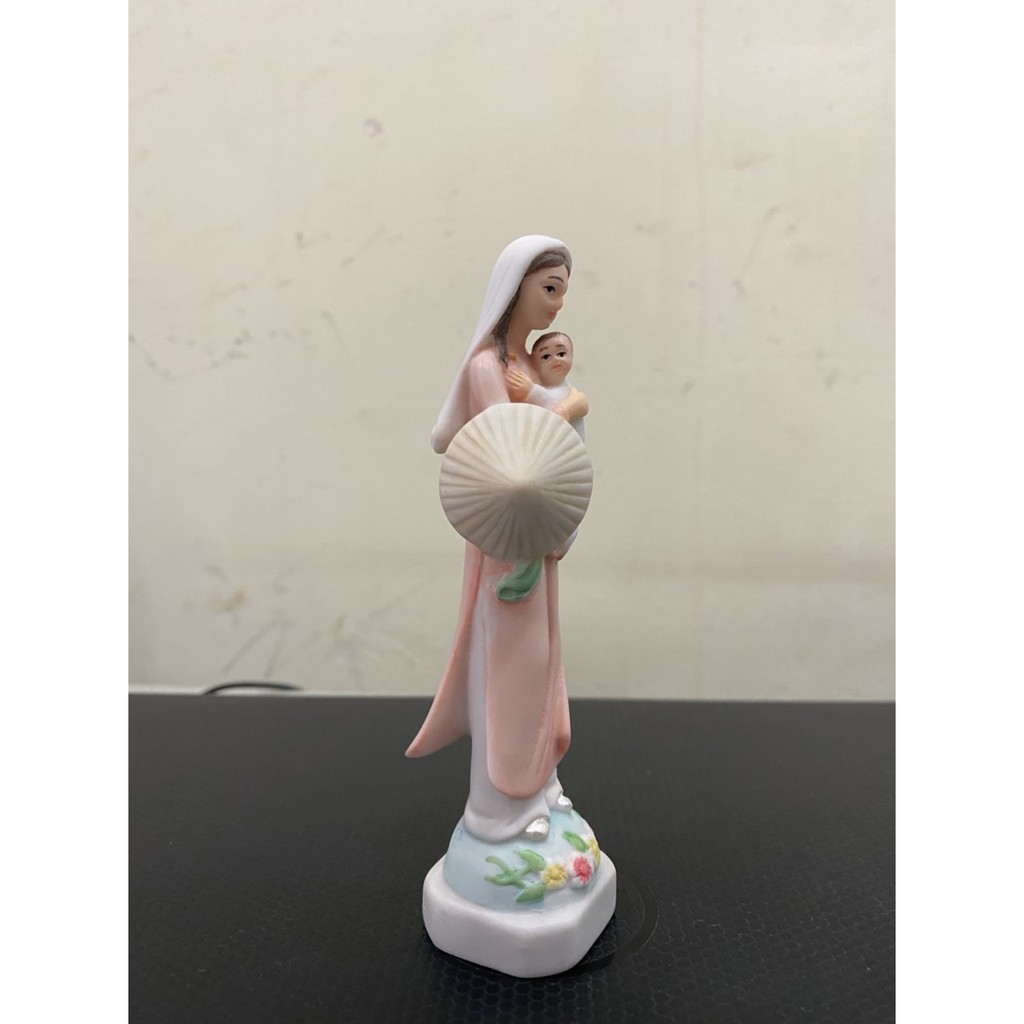 174. Đức Mẹ nón lá gốm sứ