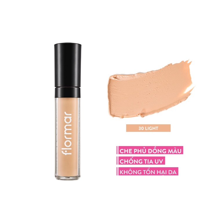 Che khuyết điểm Flormar Perfect Coverage Liquid Concealer 5ml
