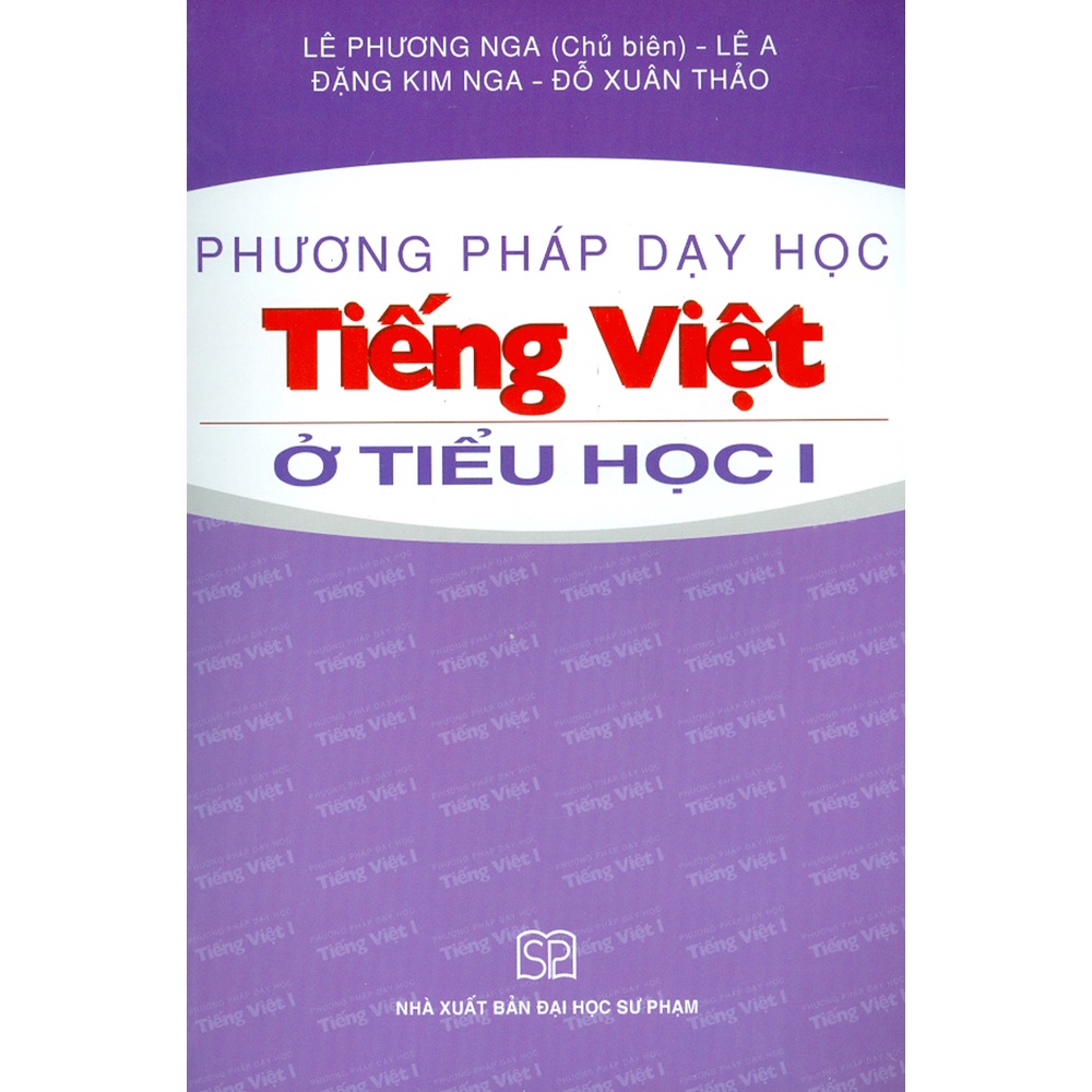 Sách - Phương Pháp Dạy Học Tiếng Việt Ở Tiểu Học I