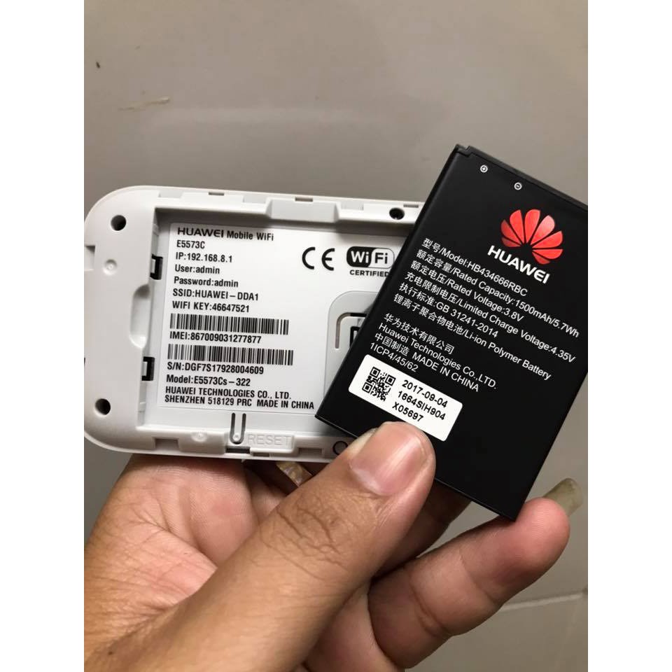 Bộ Phát Wifi 4G Huawei E5573C Bolt zong LTE 150Mbps