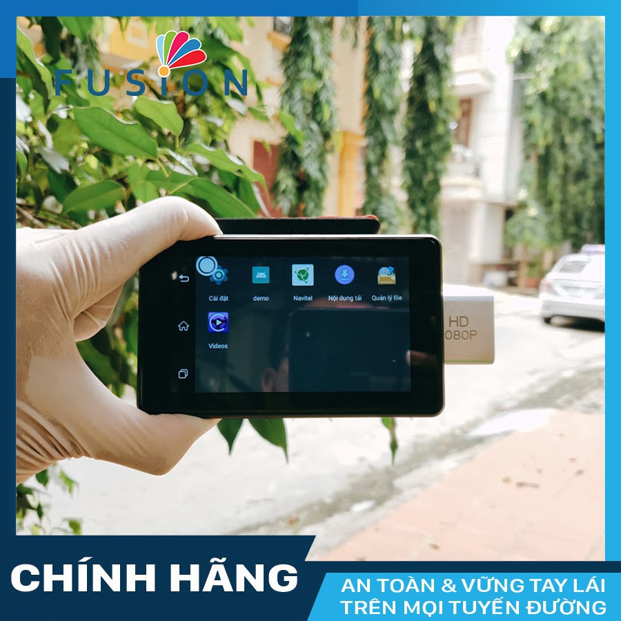 Camera hành trình định vị xe ô tô từ xa Fusion X5 + thẻ nhớ 64GB kèm Sim 4G | BigBuy360 - bigbuy360.vn