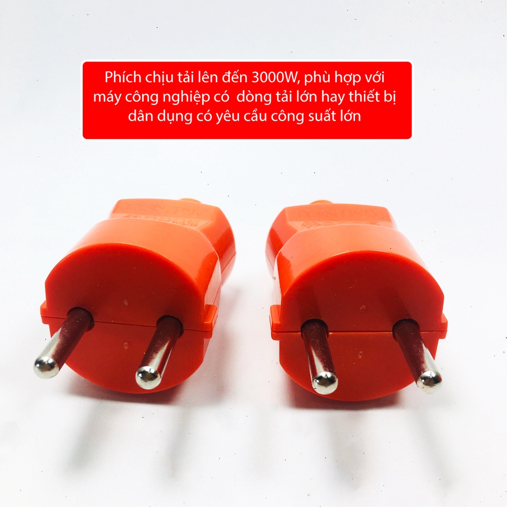 Phích cắm công nghiệp thương hiệu OMINSU chịu tải đến 3000W