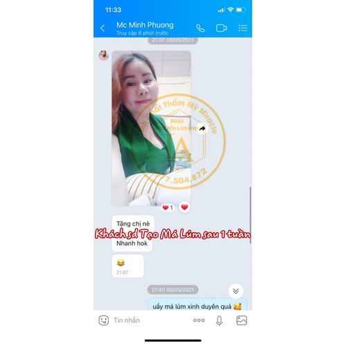 Tinh Chất Tạo Má Núm Đồng Tiền Miracle