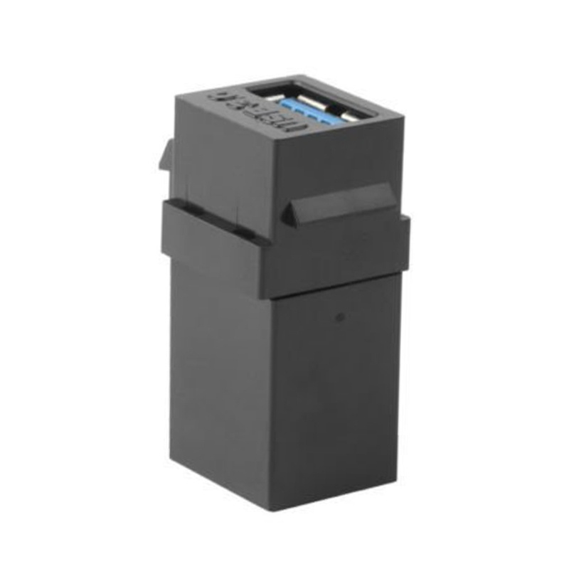 Bộ 2 Đầu Nối Chuyển Đổi USB 3 0 Keystone Sang USB Female Sang Female Cho Bảng Ổ Cắm Tường