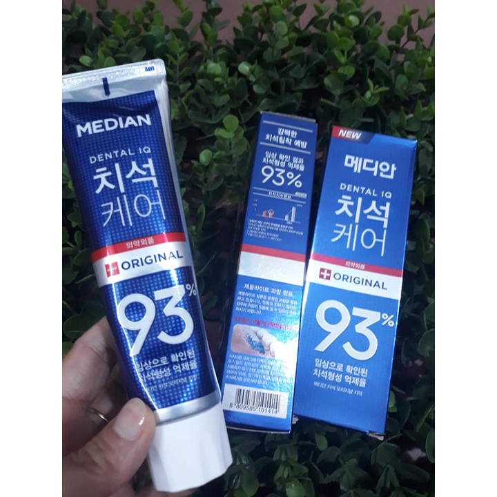 Giá sốc: KEM ĐÁNH RĂNG SĂN CHẮC NƯỚU MEDIAN IQ 93% TỪ HÀN QUỐC