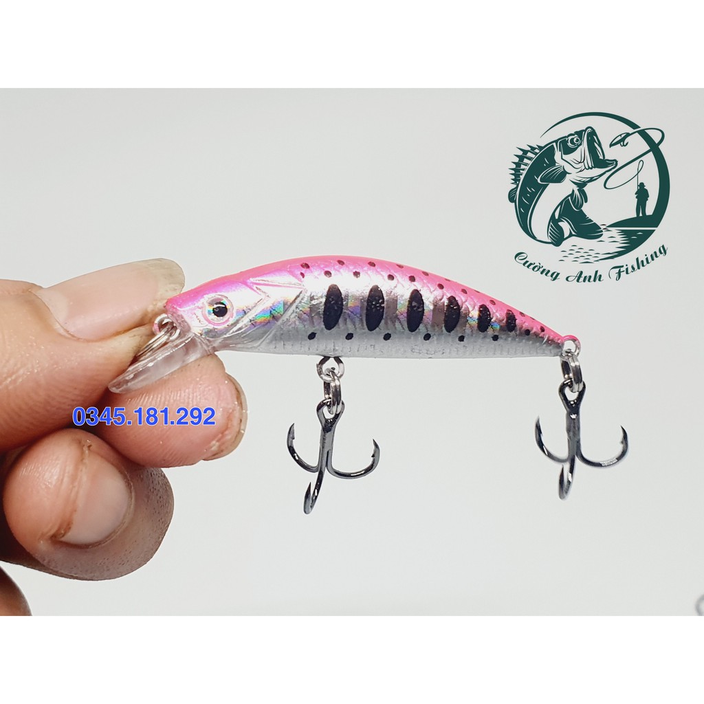 Mồi câu Cá Minnow mini 6cm/6gam S41