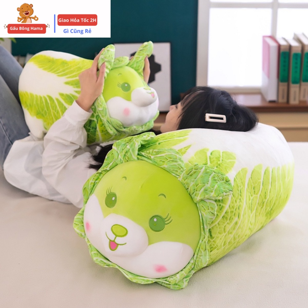 Gấu Bông Thỏ Cải Bắp Cao Cấp Hama