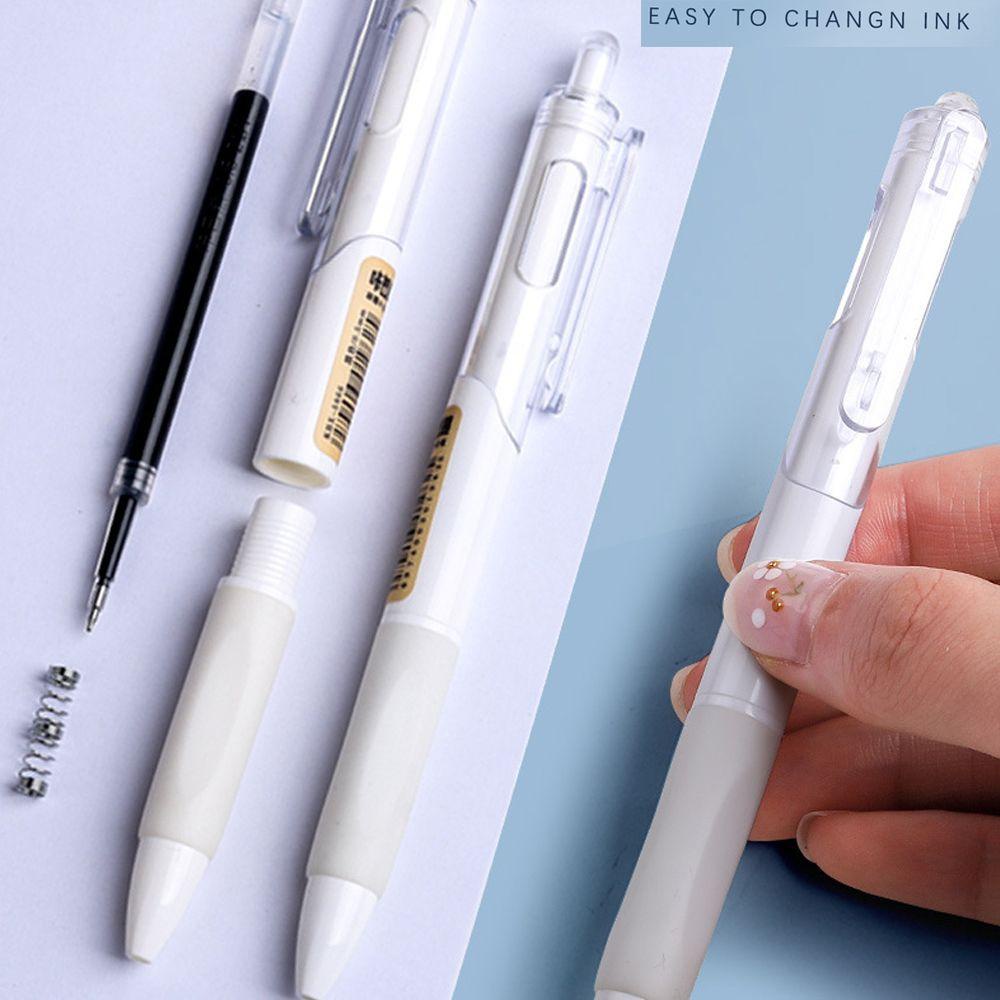 Bút Mực Đen Ngòi 0.5mm Dạng Nhấn Tiện Dụng