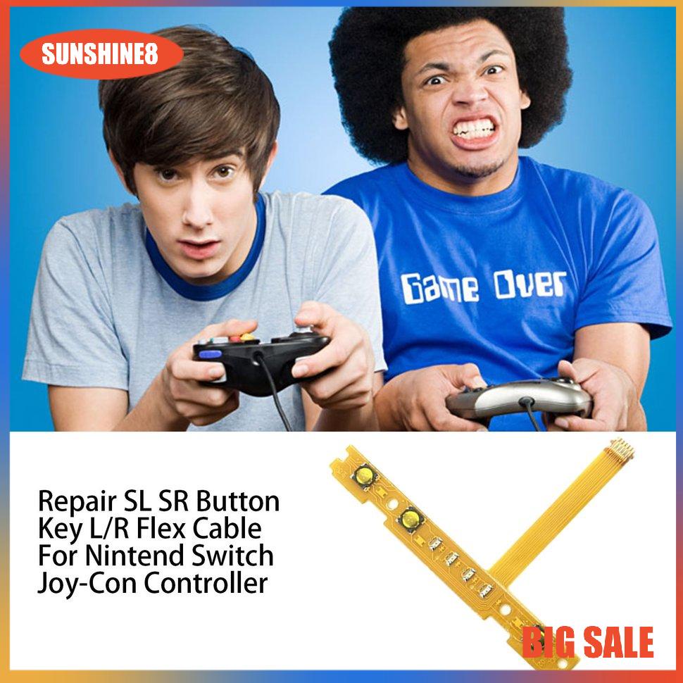 【SUN】Repair SL SR Button Key L/R Flex Cable For Nintend Switch Joy-Con Controller