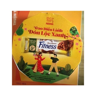 Ngũ cốc fitness fitnesse socola chuối banana hộp quà tết