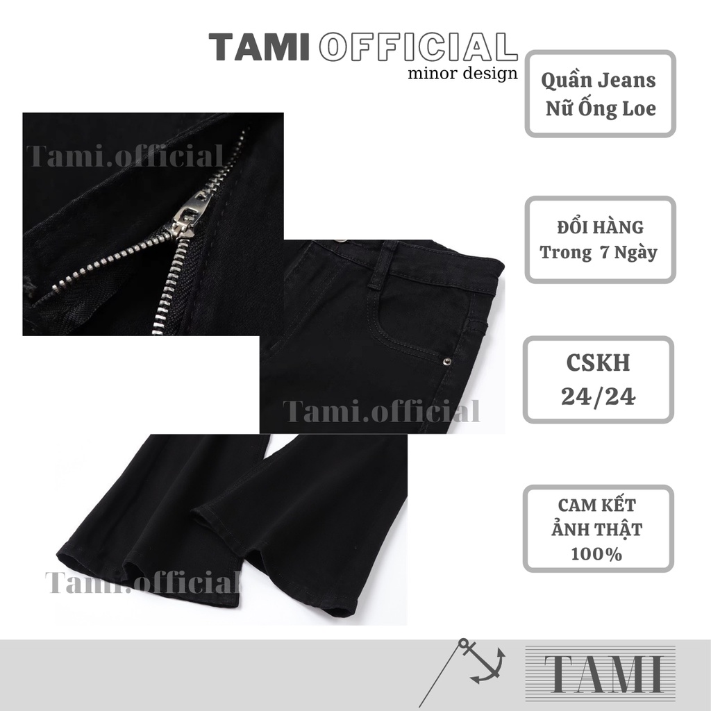 Quần Jeans ỐNG LOE CO DÃN Đáy Cao Siêu HÁCH DÁNG BÁN CHẠY TOP 1 DOANH SỐ [ Tami Official ] | BigBuy360 - bigbuy360.vn