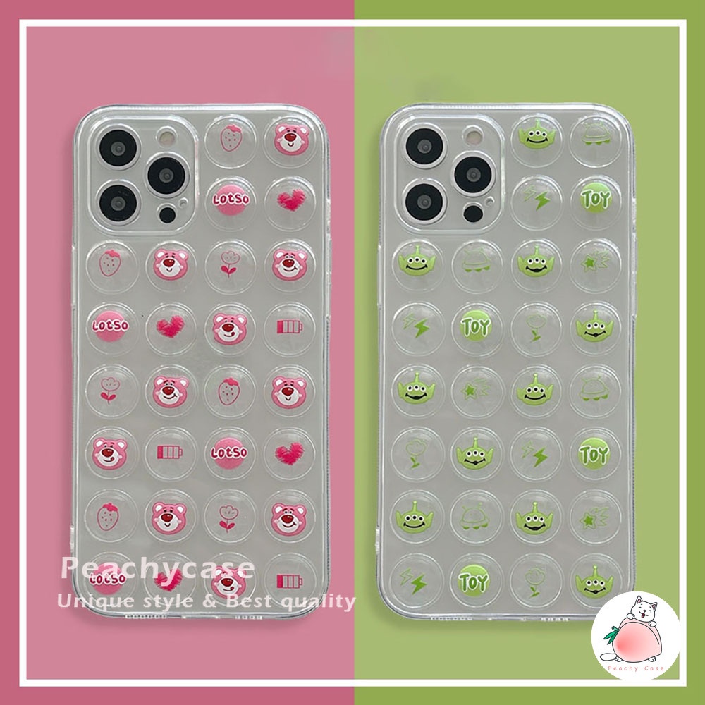 Ốp điện thoại TPU dẻo trong suốt họa tiết hoạt hình Toy Story dễ thương cho IPHONE 12 11 PRO MAX X XS MAX XR 7PLUS
