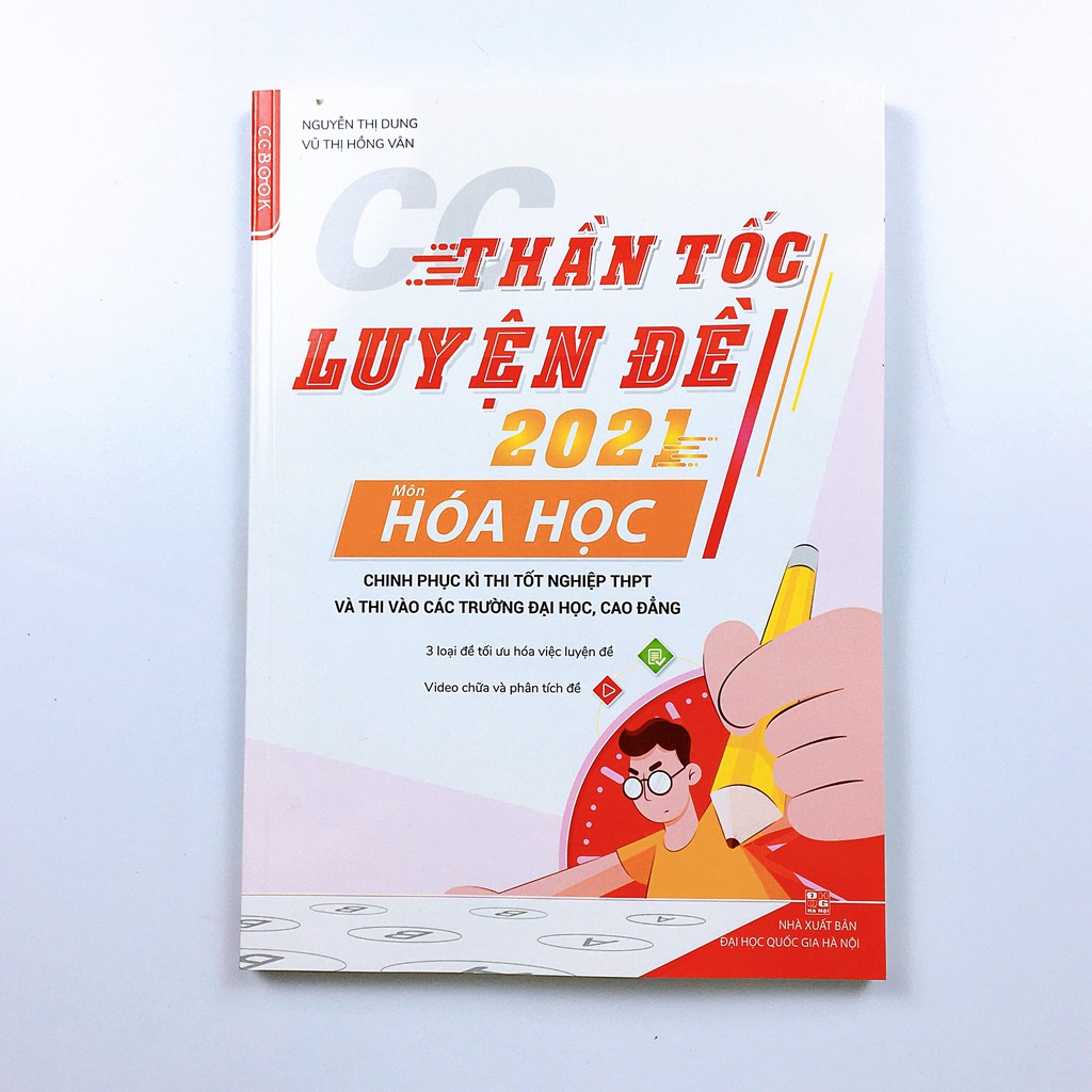 Sách CC Thần tốc luyện đề 2021 môn Hóa Học