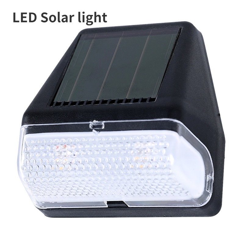 Đèn Led 2 Bóng IP65 Năng Lượng Mặt Trời Chống Thấm Nước Gắn Tường Trang Trí Nhà Cửa/Sân Vườn