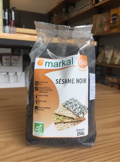 Hạt mè đen hữu cơ Markal - 250g