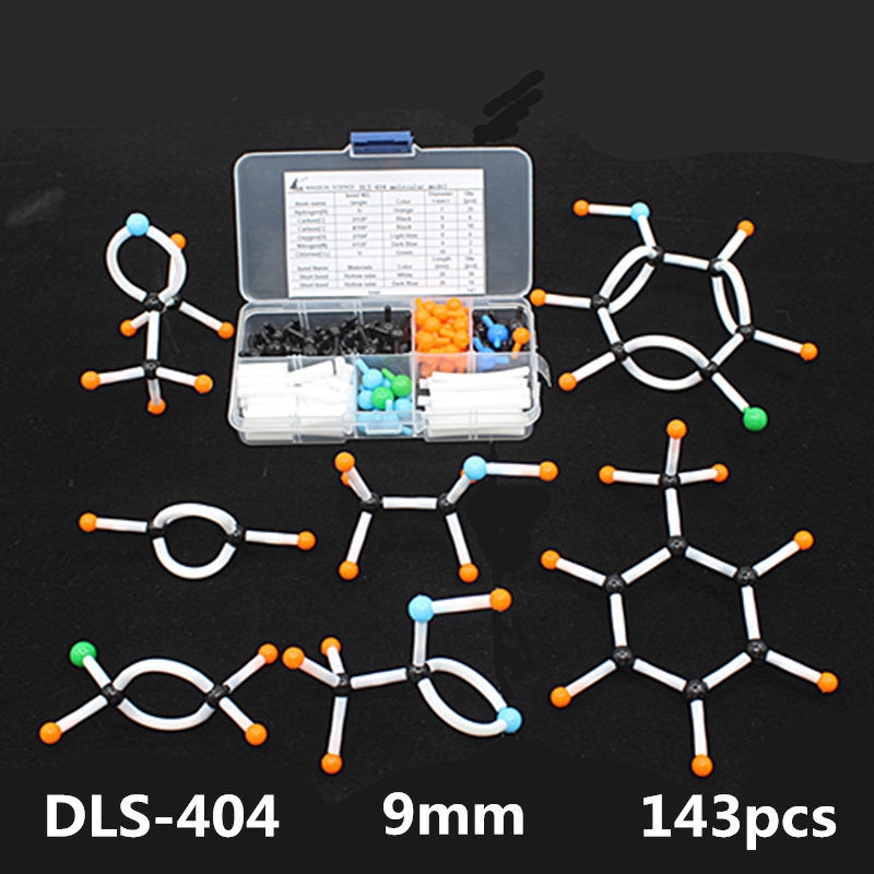 high qualityplastic Mini Organic Chemistry Molecular Model kit tube for Student
