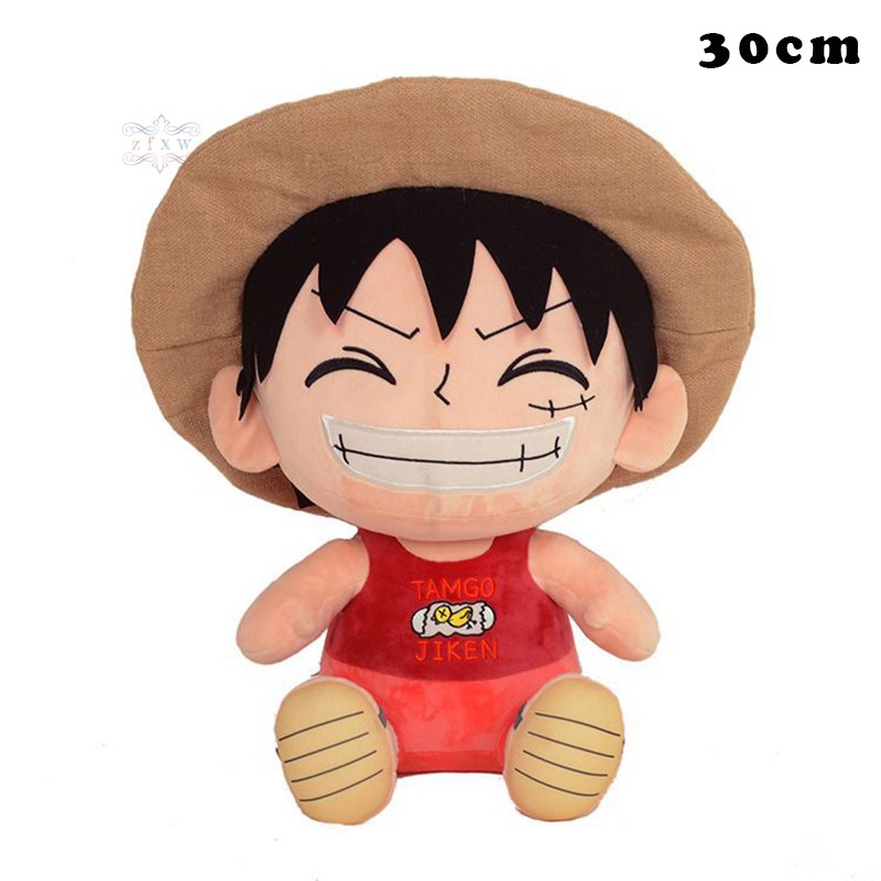 VN (Hàng Mới Về) Đồ Chơi Nhồi Bông Hình Luffy Hoạt Hình One Piece